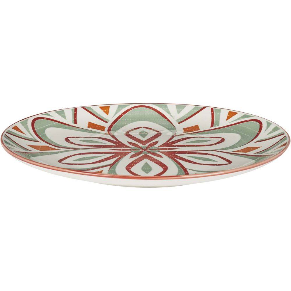 The Home Deco Factory - Service 18 pièces en porcelaine Mandala - Image 3