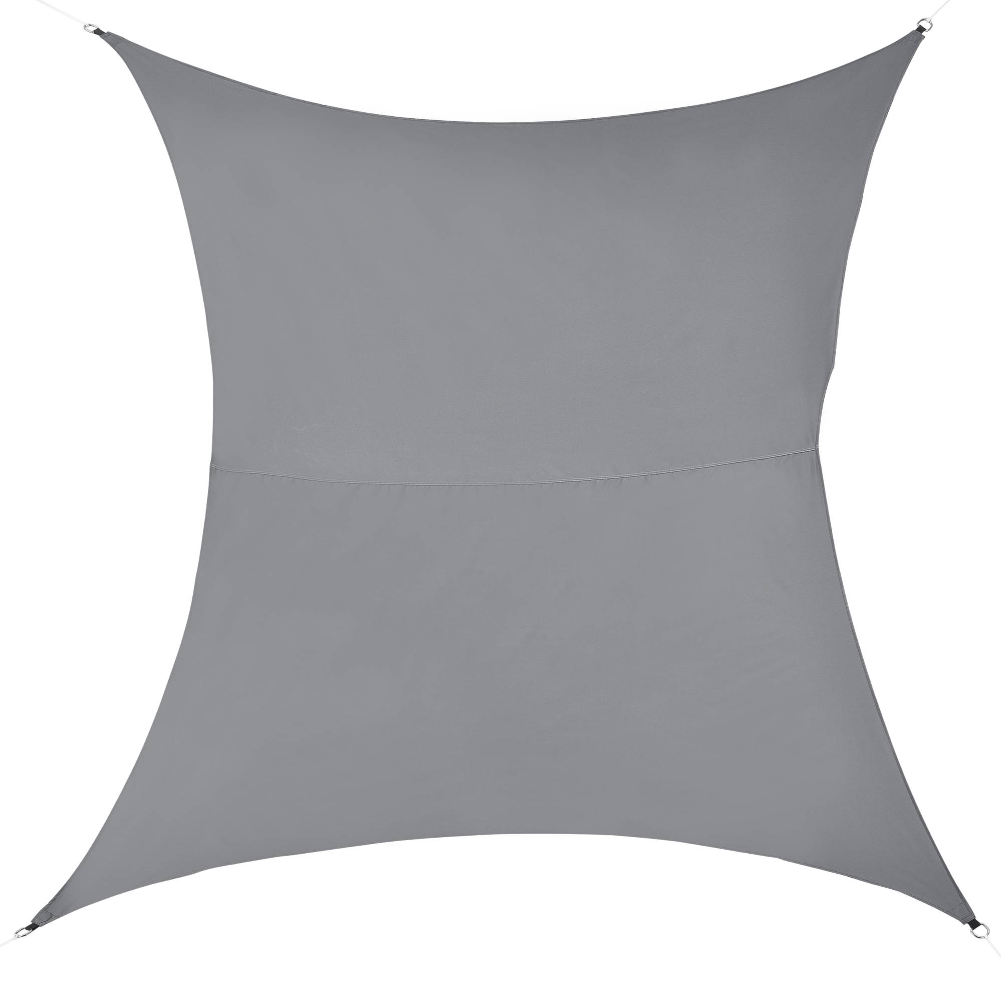 Voile d'Ombrage Lerma Rectangualire Gris Foncé 2,5 x 5 m [en.casa] - Image 1