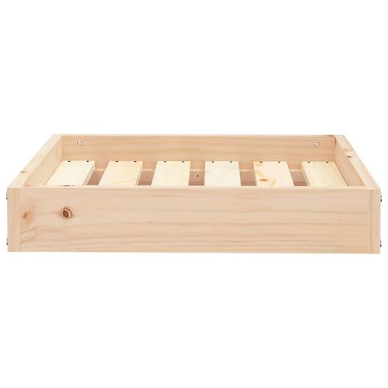 PANGIVO - Lit pour chien bois de pin naturel 51.5 x 44 x 9 cm - PANGIVO - Image 4