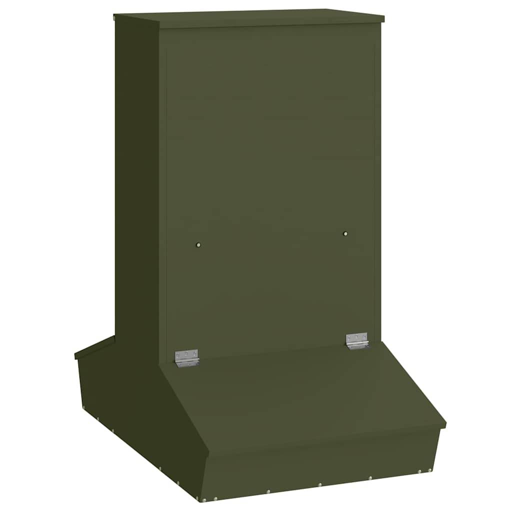 Vidaxl - Distributeur de porcs Vert olive 82 x 51 x 91,5 cm vidaXL 874643 - Image 2