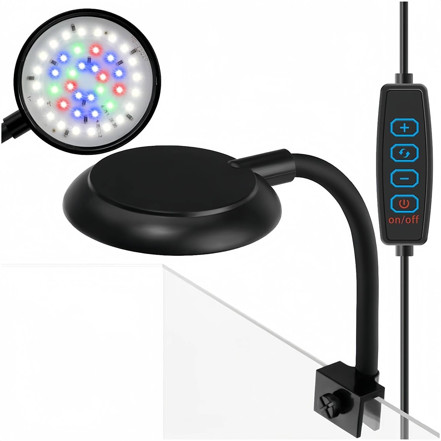 DtopbuyAge - Lampe LED 7W Clip pour Aquarium - Étanche DtopbuyAge - Image 1