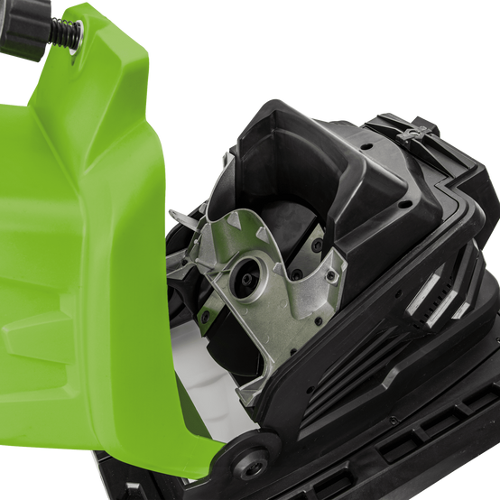 Broyeur de végétaux 2500W Bac 45L Coupe Branches 45mm Elagage Jardinage Taillage VITO - Image 5