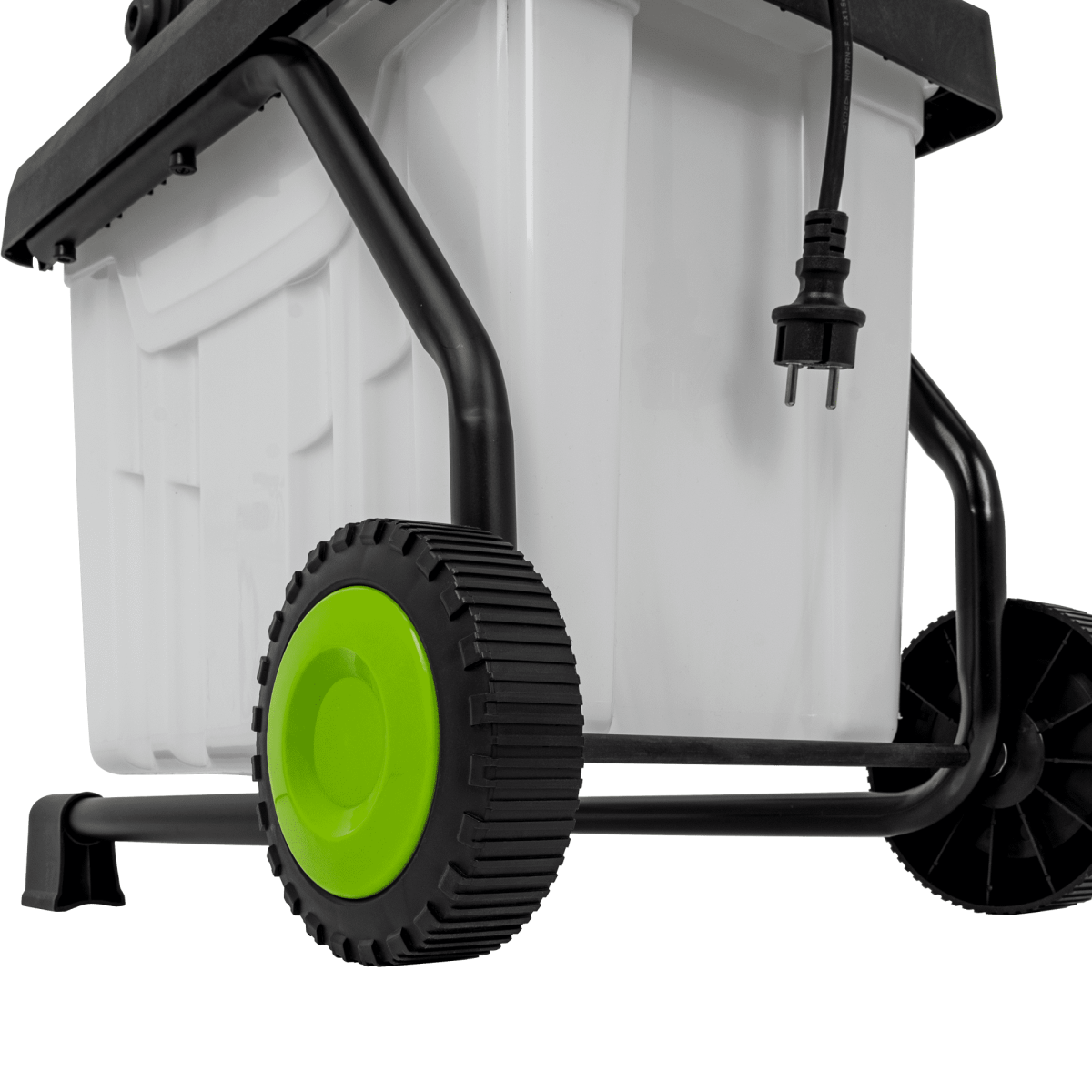 Broyeur de végétaux 2500W Bac 45L Coupe Branches 45mm Elagage Jardinage Taillage VITO - Image 6