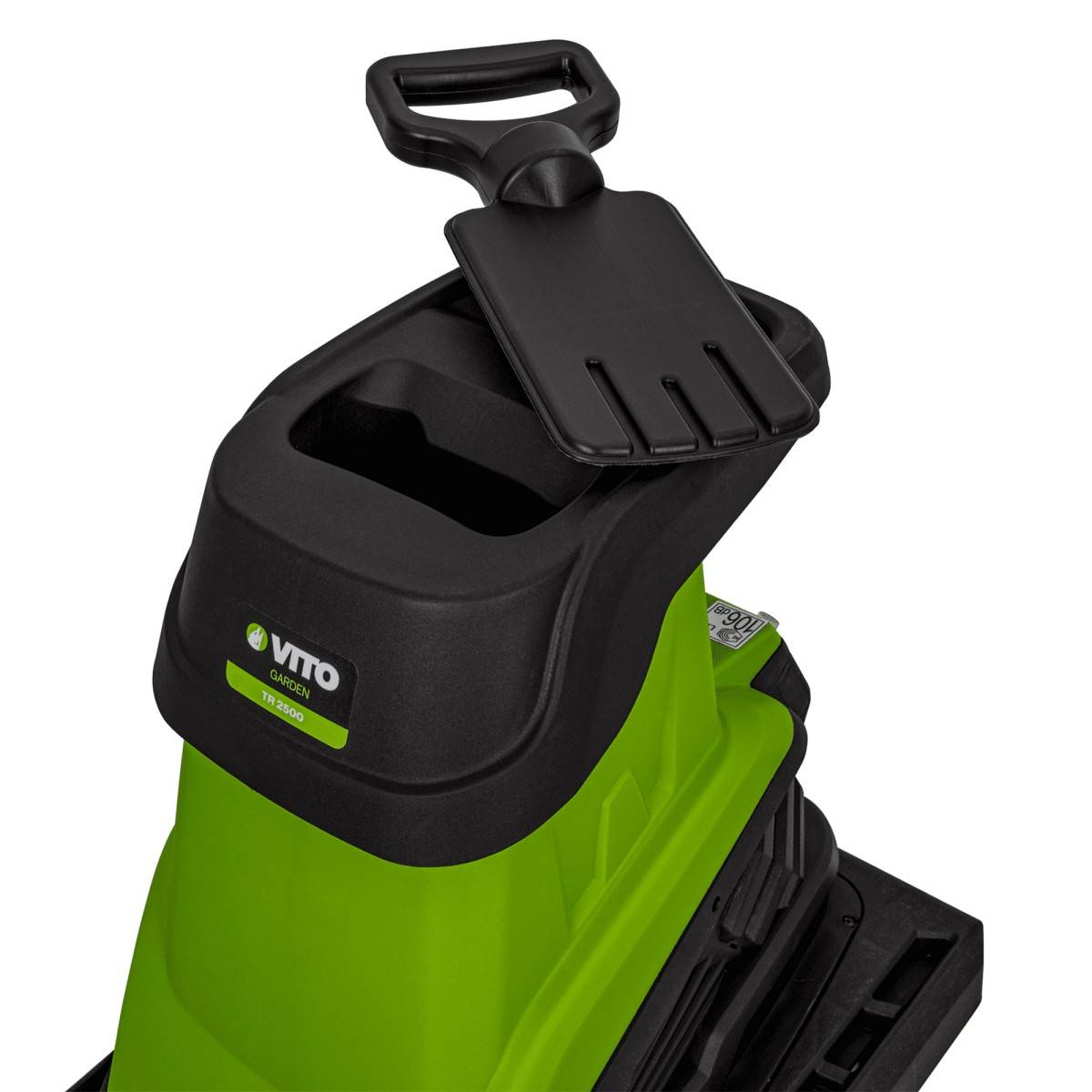 Broyeur de végétaux 2500W Bac 45L Coupe Branches 45mm Elagage Jardinage Taillage VITO - Image 7