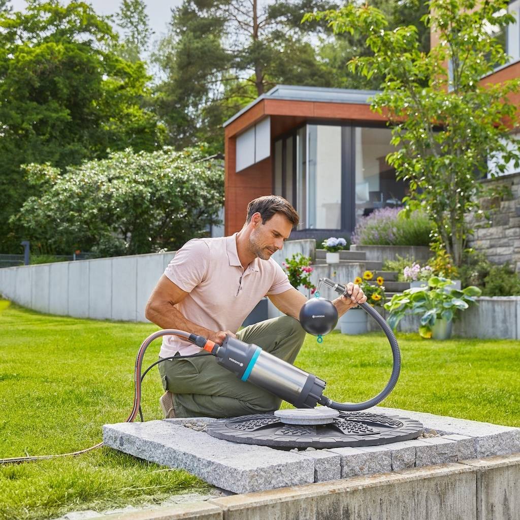 Gardena - Flotteur d’aspiration pour pompe – Accessoire anti-particules - Image 4