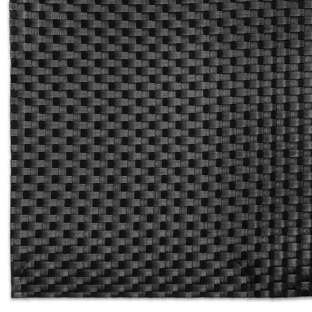 Rattan Art - Brise-vue en résine tressée pour balcon et clôture coloris noir 0.9 x 5 m - Image 3
