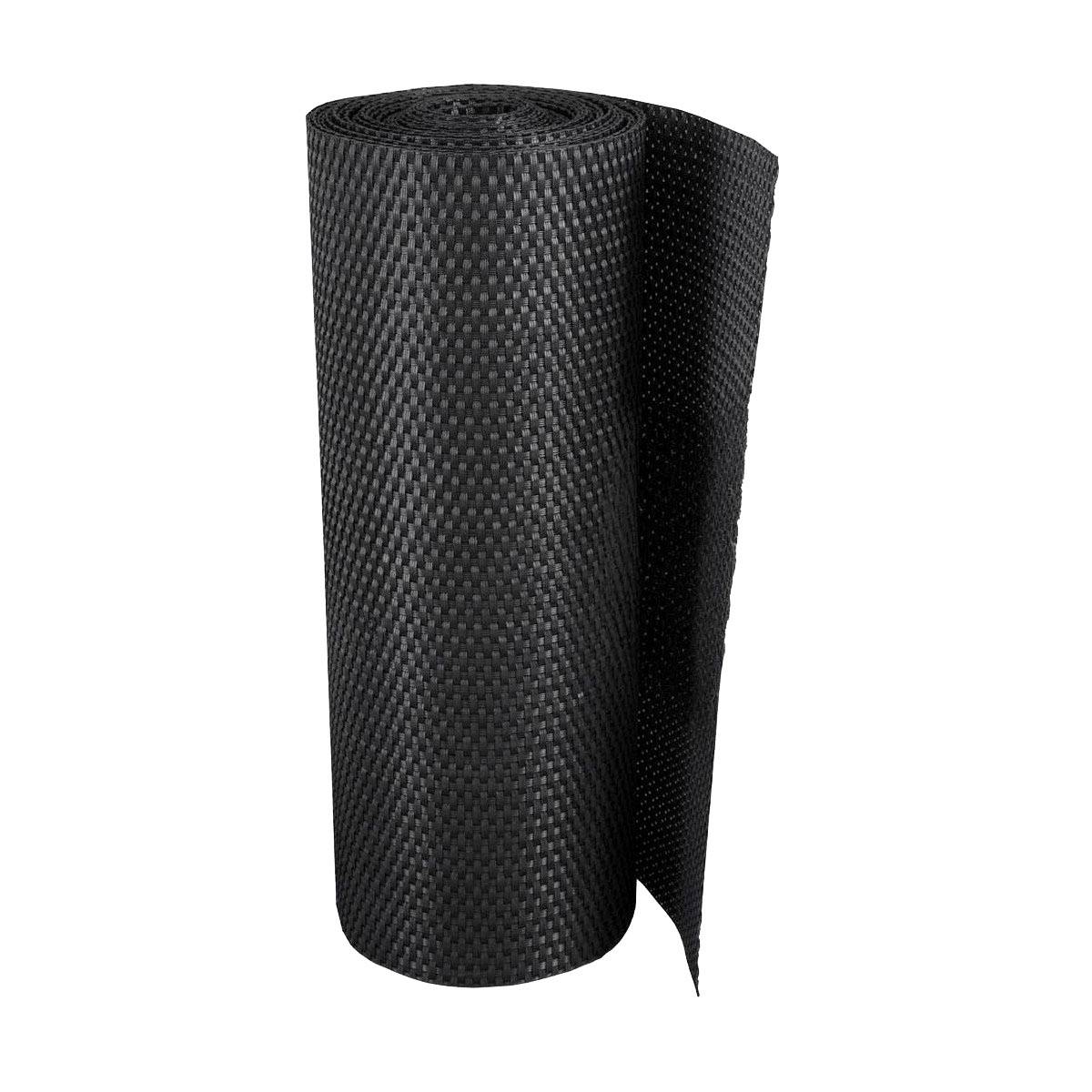 Rattan Art - Brise-vue en résine tressée pour balcon et clôture coloris noir 0.9 x 5 m - Image 1