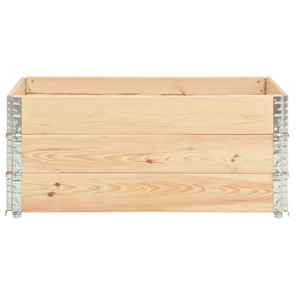 Vidaxl - Jardinières surélevées 3 pcs 100x150 cm Bois de pin solide vidaXL 3055171 - Image 9