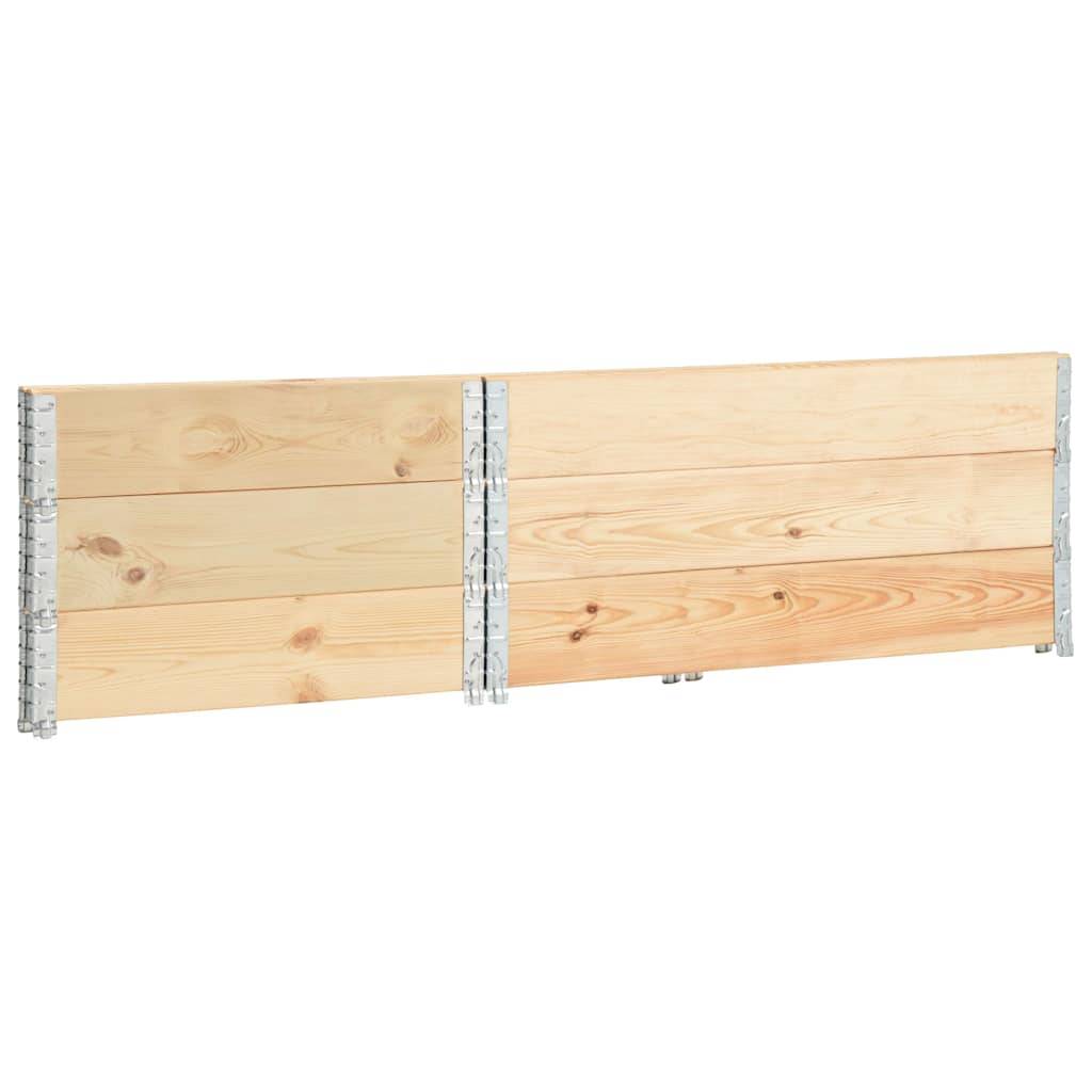 Vidaxl - Jardinières surélevées 3 pcs 100x150 cm Bois de pin solide vidaXL 3055171 - Image 5