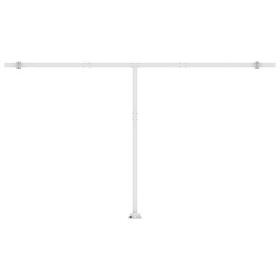 Vidaxl - Auvent manuel rétractable avec LED 500x300 cm Anthracite vidaXL 3069584 - Image 10
