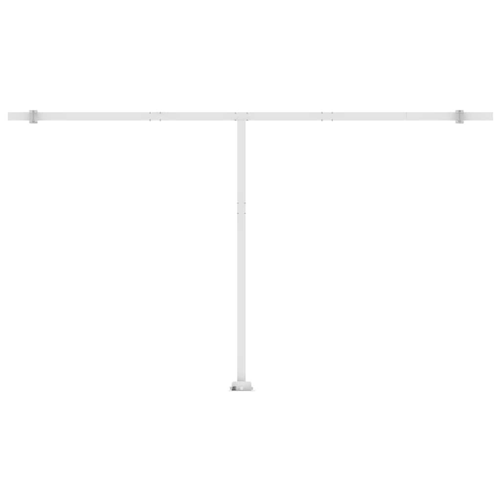 Vidaxl - Auvent manuel rétractable avec LED 500x300 cm Anthracite vidaXL 3069584 - Image 10