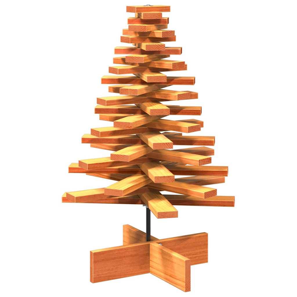 Maison Chic - Sapin de Noël | Arbre de Noël en bois pour décoration 80 cm bois de pin massif Maison Chic - Image 1