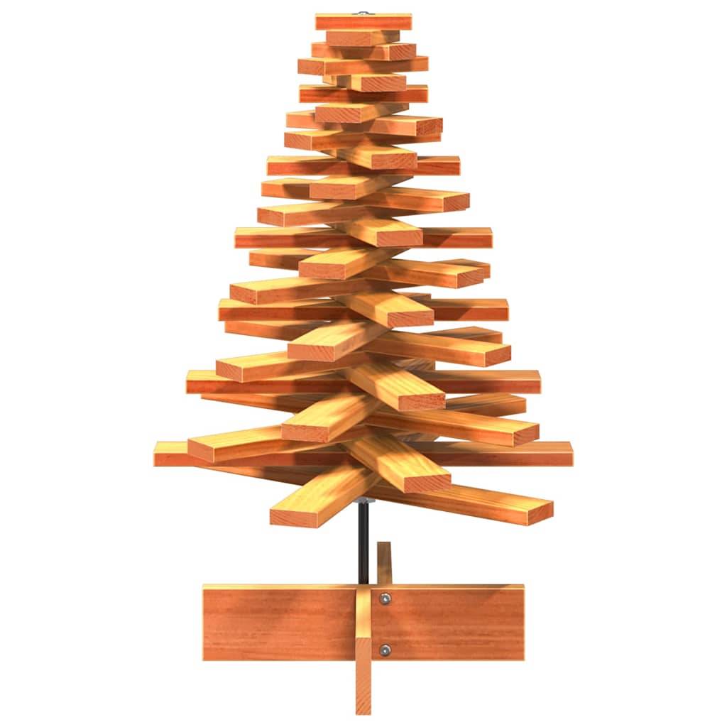 Maison Chic - Sapin de Noël | Arbre de Noël en bois pour décoration 80 cm bois de pin massif Maison Chic - Image 3