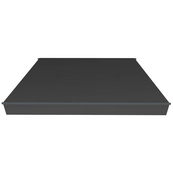 Store banne manuel 3,95 x 3 m en aluminium avec toile gris ADRO - Image 4