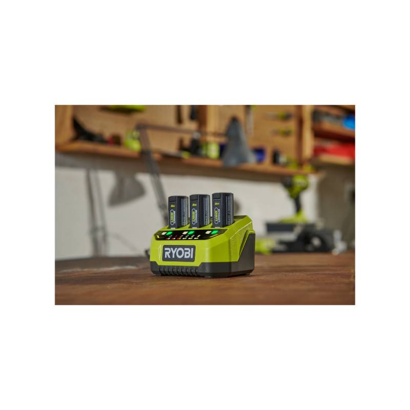 Ryobi - Pack RYOBI 4V Chargeur séquentiel 3 ports RC43P - 2,0Ah - 3 batteries 3,0Ah - Image 3