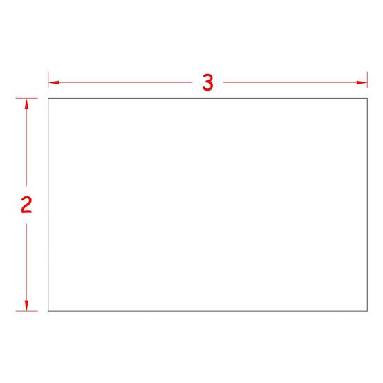 Aqualux - Couverture solaire rectangulaire AQUALUX - pour piscine autoportante - 3.00 x 2.00m - 180µ - 105159 - Image 2