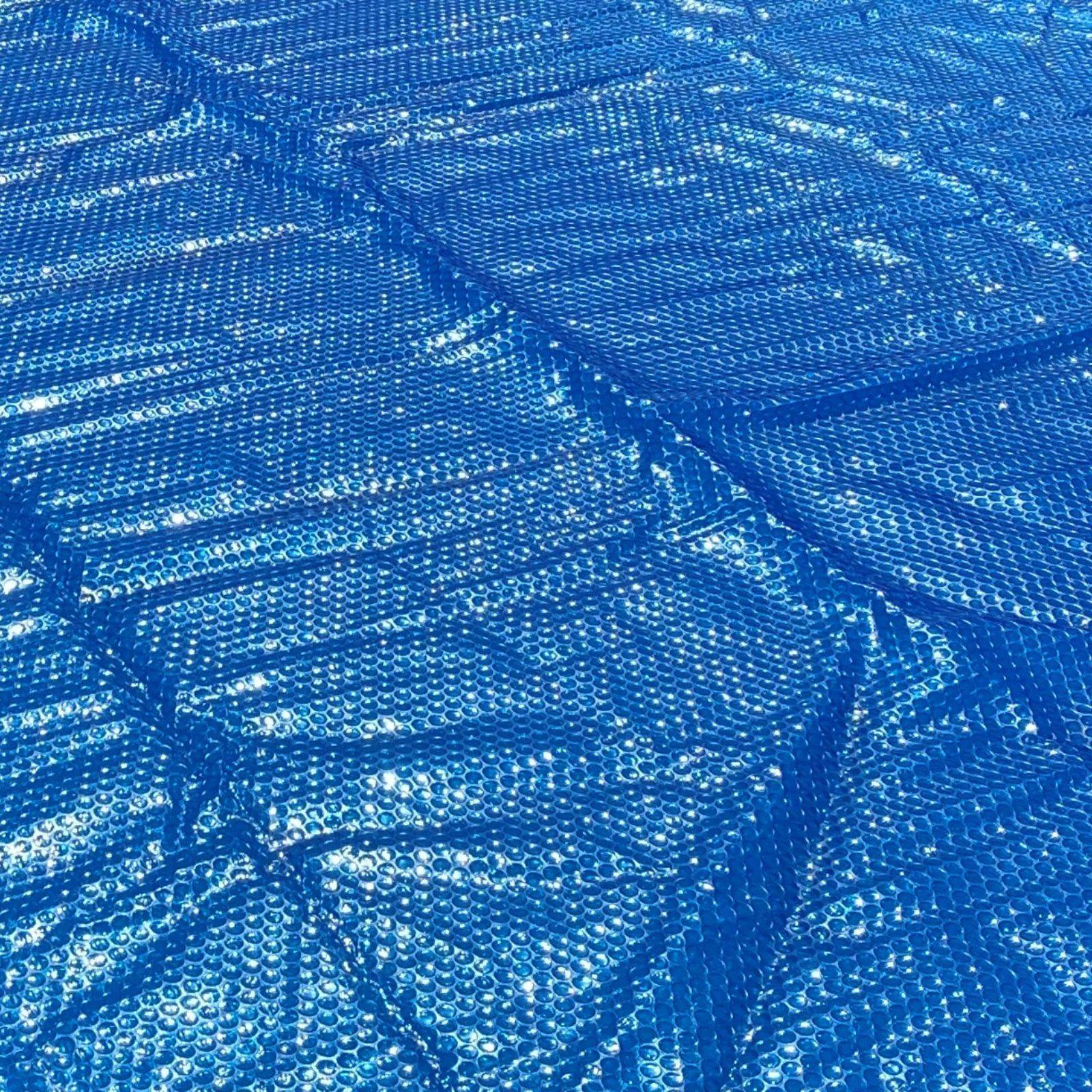 Aqualux - Couverture solaire rectangulaire AQUALUX - pour piscine autoportante - 3.00 x 2.00m - 180µ - 105159 - Image 9