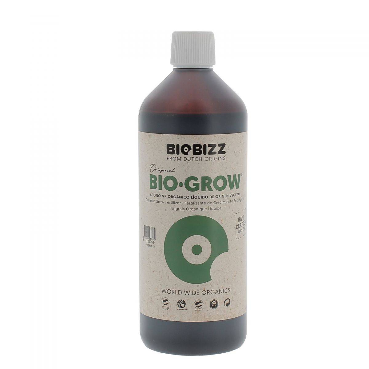 Engrais croissance BIO.GROW 1 litre - BIOBIZZ - Image 1
