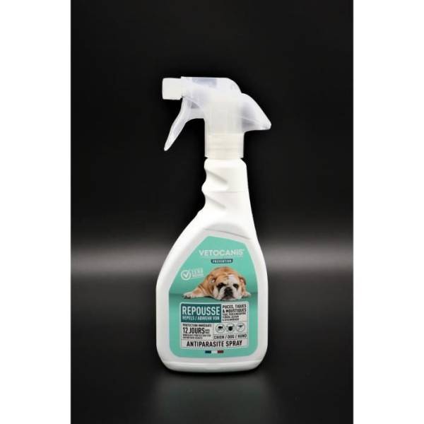 VETOCANIS Spray anti-puces, anti-tiques et anti-moustiques - Pour Chien - 500 ml - Image 4