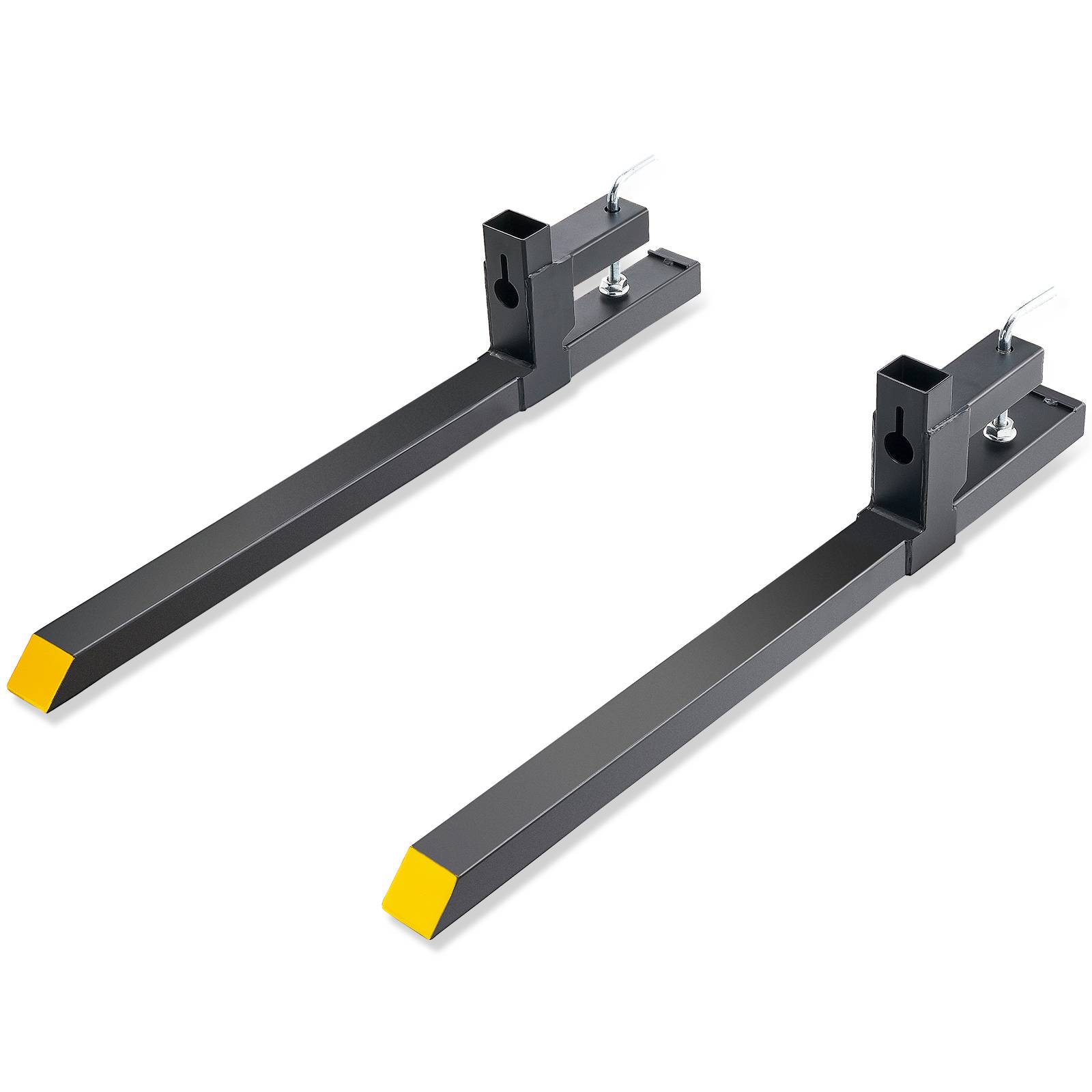 Vevor - VEVOR Pinces fourches palette 1090x70x230 mm, charge 907 kg, lame 76 cm. Pour chargeur tracteur, godet. - Image 1