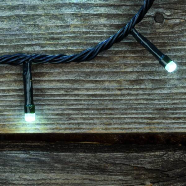 Lotti - Guirlande led 36,5m 900 led blanc Froid animées câble vert IP44 Lotti - Image 10