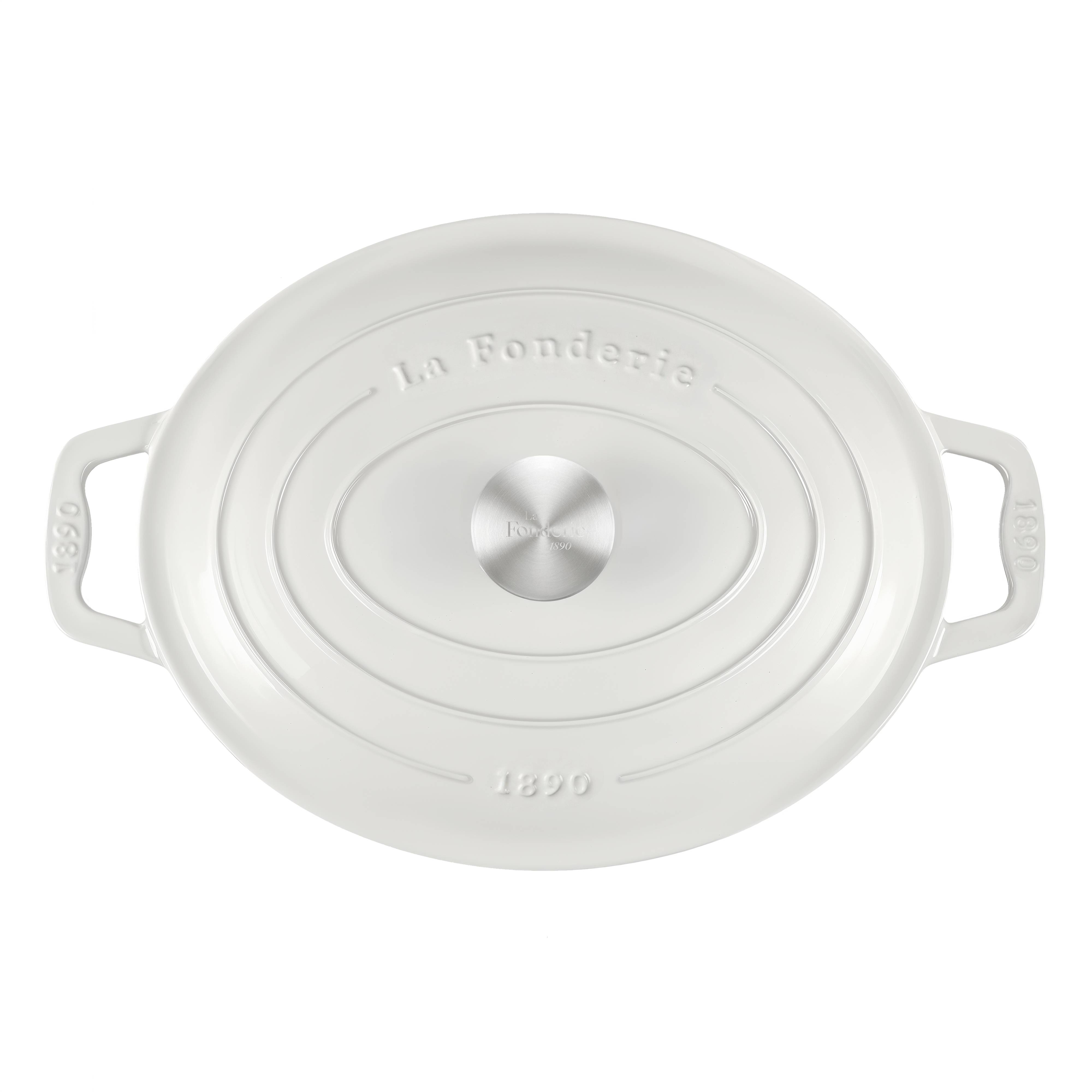 La Fonderie 1890 IENA36 - Cocotte en fonte ovale 36cm - Image 2