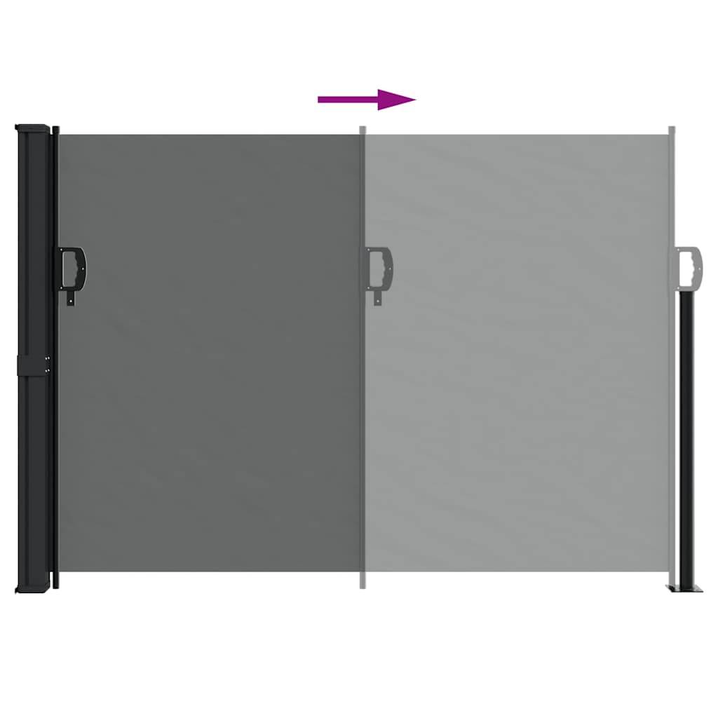 Store banne | Store latéral rétractable Anthracite 140 x 300 cm Maison Chic - Image 5