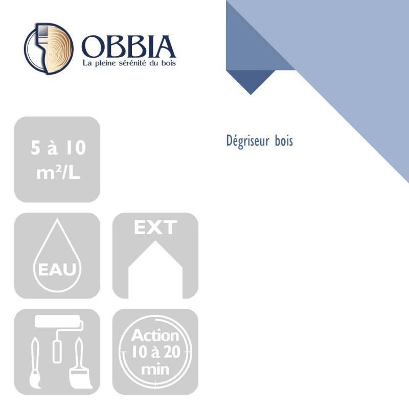 Dégriseur Obbianet OBBIA - bidon de 5L - OBNET5 - Image 2