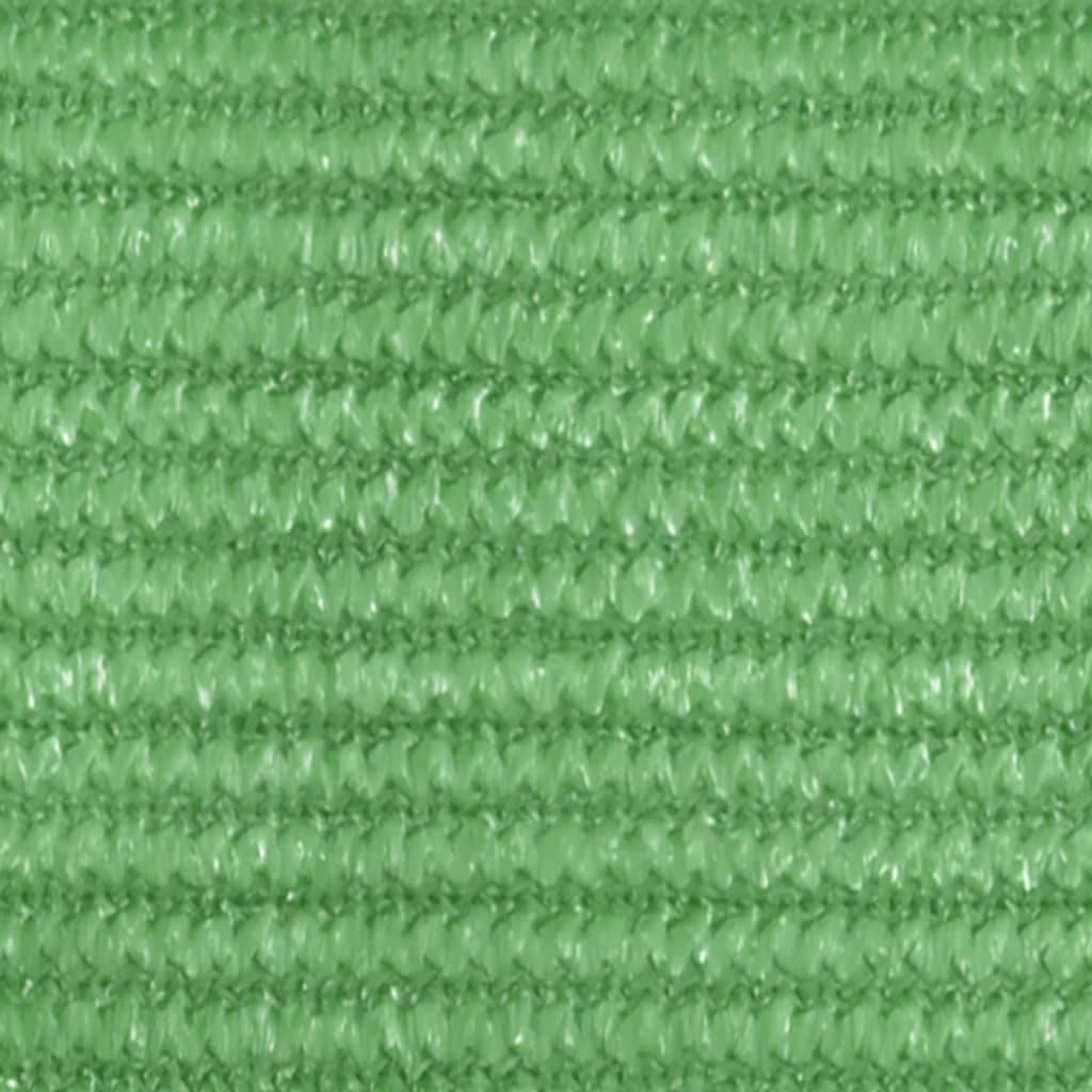 Helloshop26 - Voile toile d'ombrage parasol 160 g/m² PEHD 5 x 5 x 5 m vert clair - Image 3