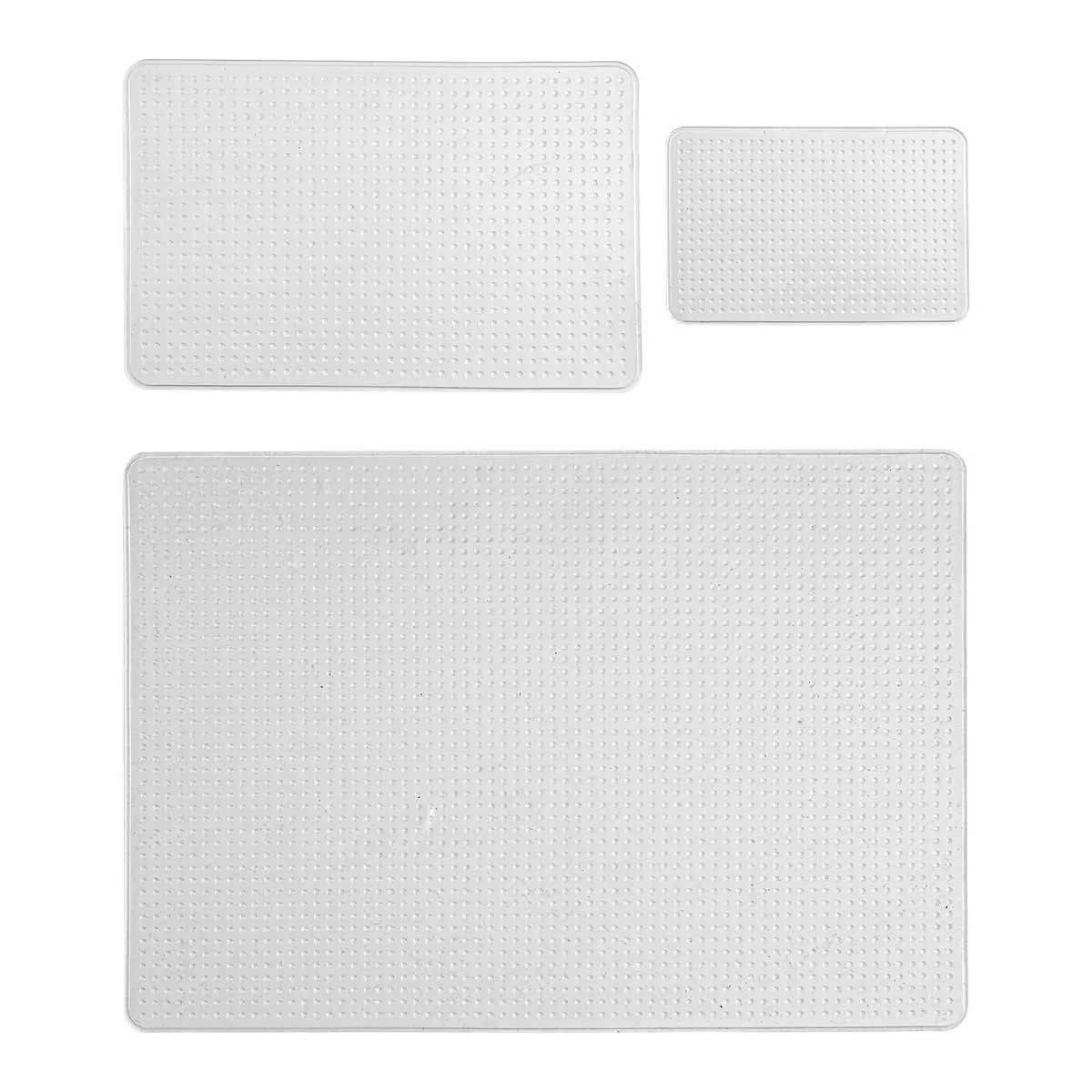 Lot de 3 Couvercles "Silicone" 34cm Transparent - Image 1