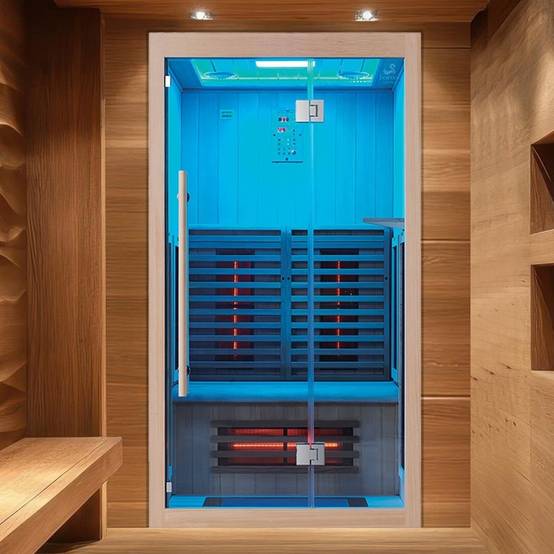 Sauna Infrarouge Boreal® Signature 110 à Spectre Complet - 110x110x205 - Image 1