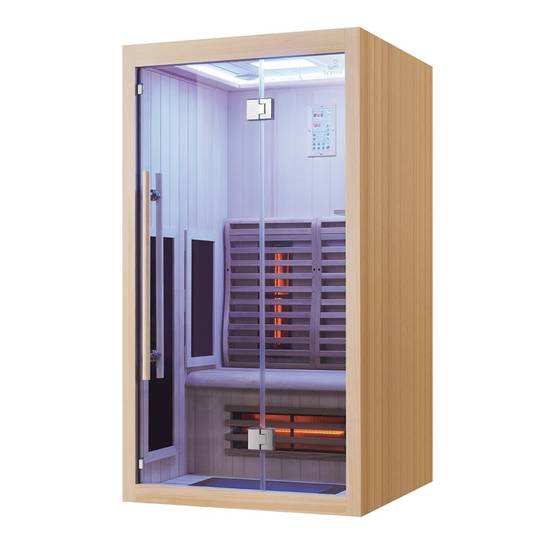 Sauna Infrarouge Boreal® Signature 110 à Spectre Complet - 110x110x205 - Image 2