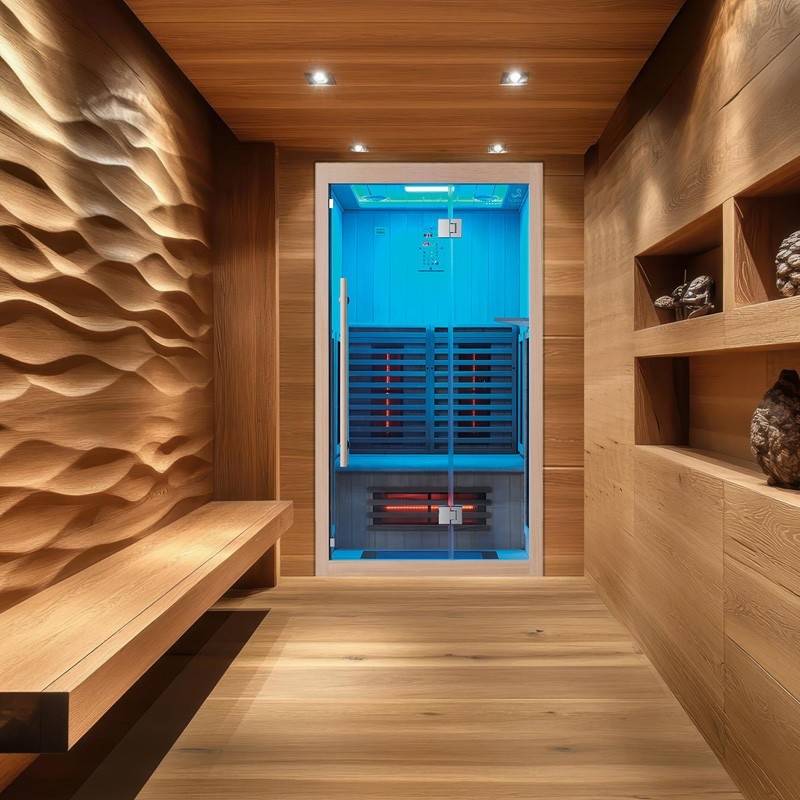 Sauna Infrarouge Boreal® Signature 110 à Spectre Complet - 110x110x205 - Image 3