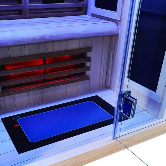 Sauna Infrarouge Boreal® Signature 110 à Spectre Complet - 110x110x205 - Image 7