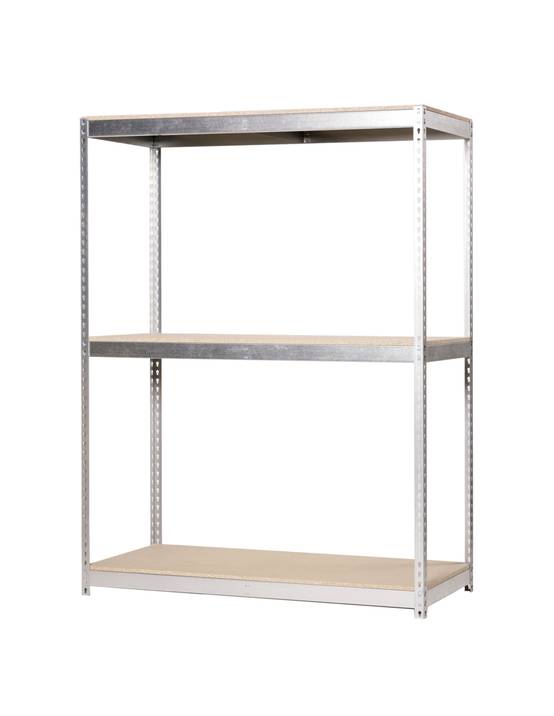 Etagère Sans Vis Simonforte 1509-3 Chipboard Galva/bois Galva/bois 2000x1500x900 - Simonrack