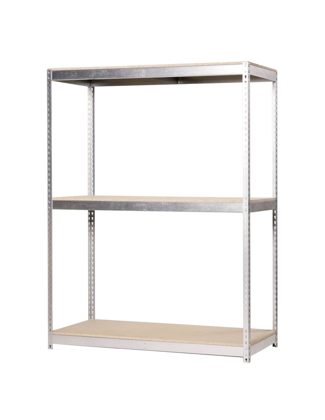 Etagère Sans Vis Simonforte 1509-3 Chipboard Galva/bois Galva/bois 2000x1500x900 - Simonrack