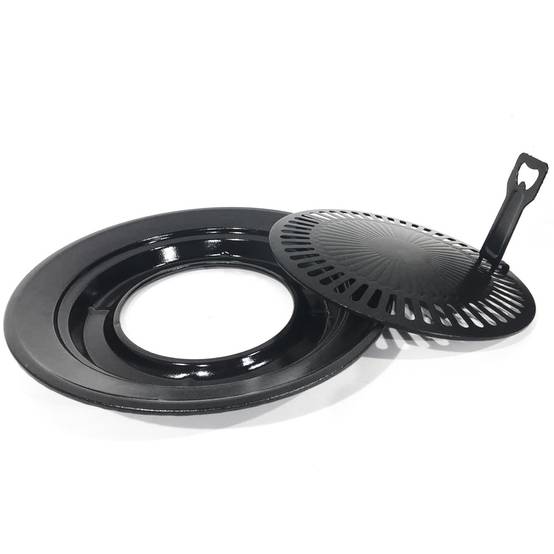 Barbecue à gaz et Réchaud gaz 2200W Piezo + 4 cartouches gaz Camping Cuisine Exterieure - Image 3