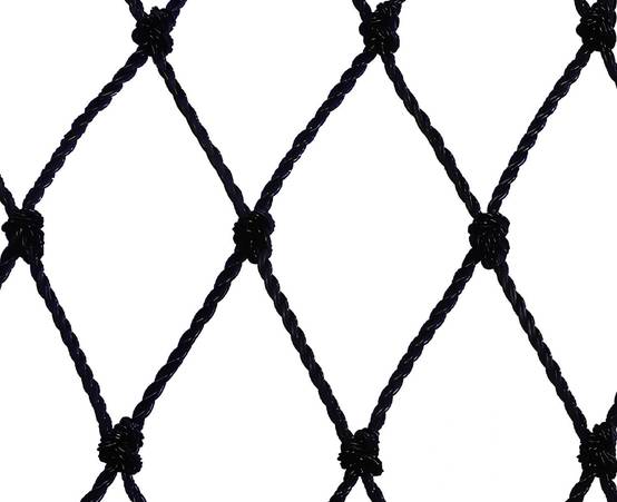 Filet de volière - Maille de 60mm Noir 25m x 20m 1.2 mm - Image 1