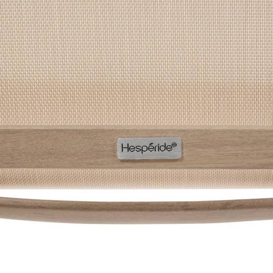 Hesperide - Fauteuil de jardin Axant beige lin/miel Hespéride - Image 7