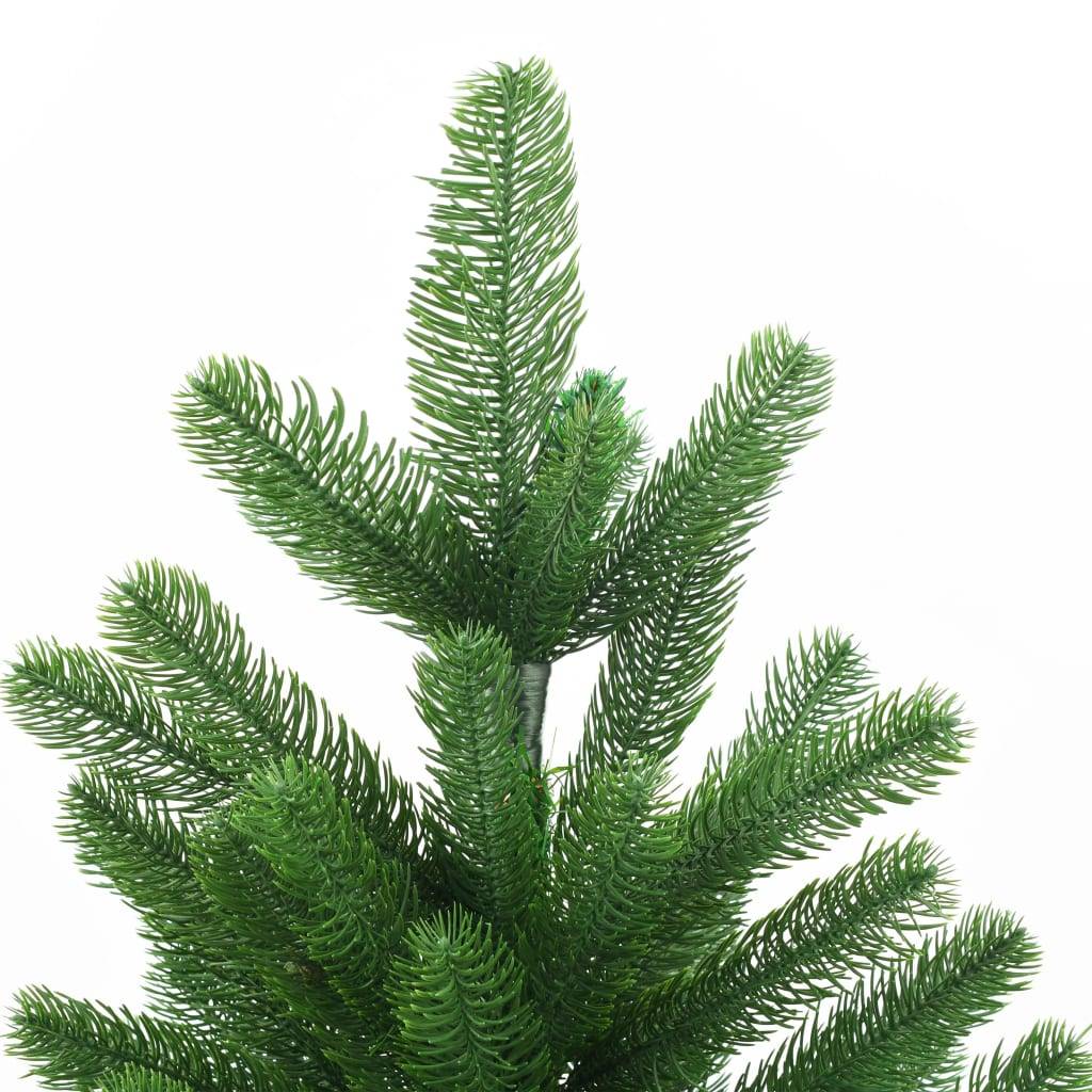Maison Chic - Arbre de Noël - Sapin de Noël artificiel aiguilles réalistes 210 cm vert - Image 3