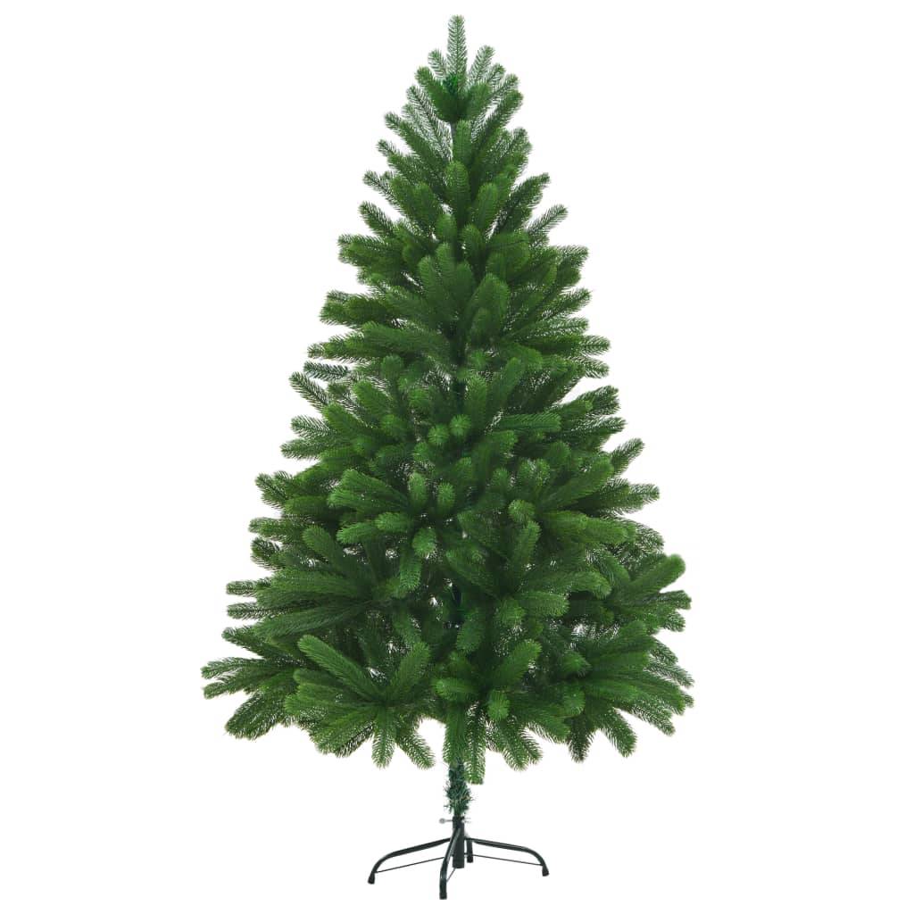 Maison Chic - Arbre de Noël - Sapin de Noël artificiel aiguilles réalistes 210 cm vert - Image 1