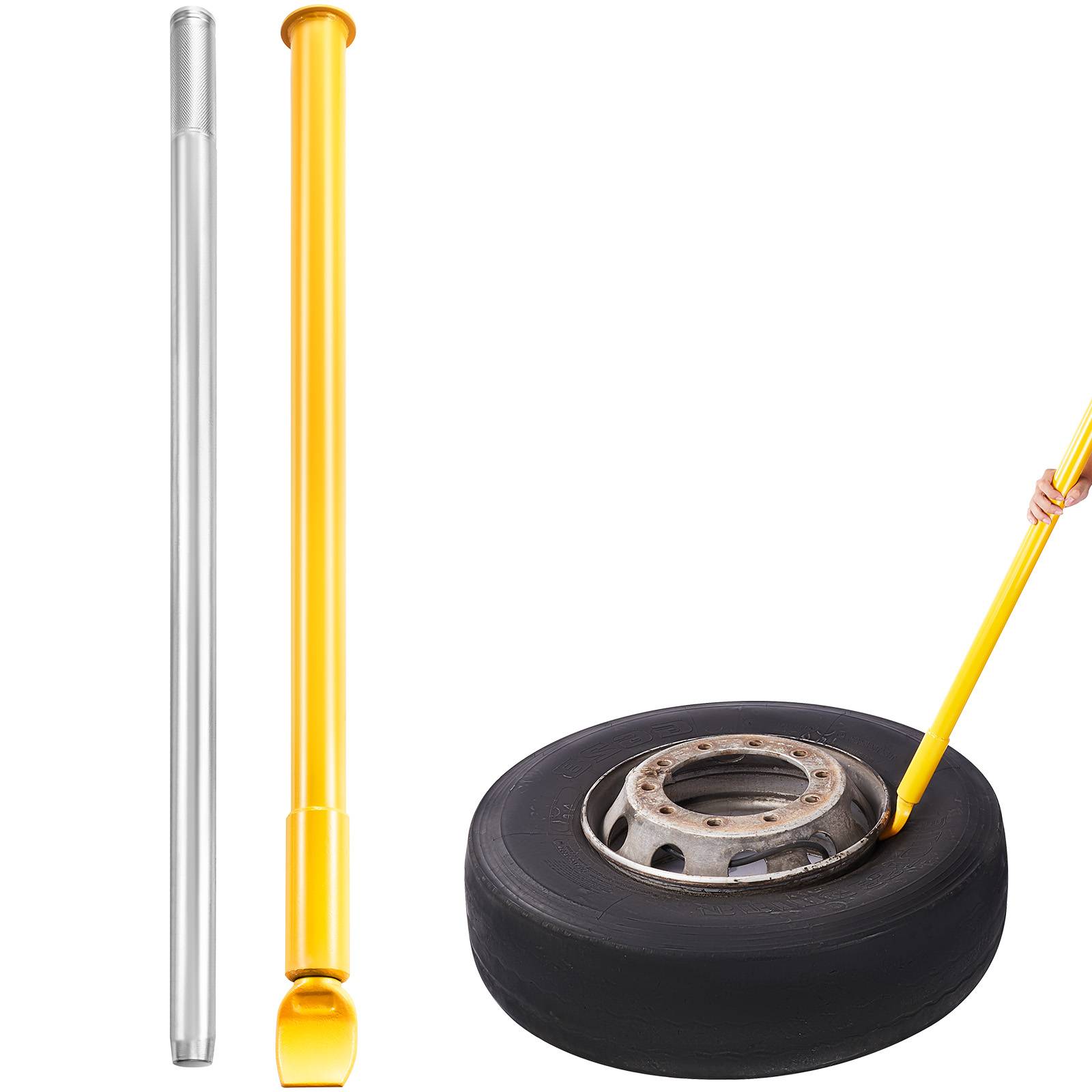 Vevor - VEVOR Démonte-pneu à marteau coulissant 117.5cm acier léger portable, pour décollement pneu sans dommage, atelier. - Image 1