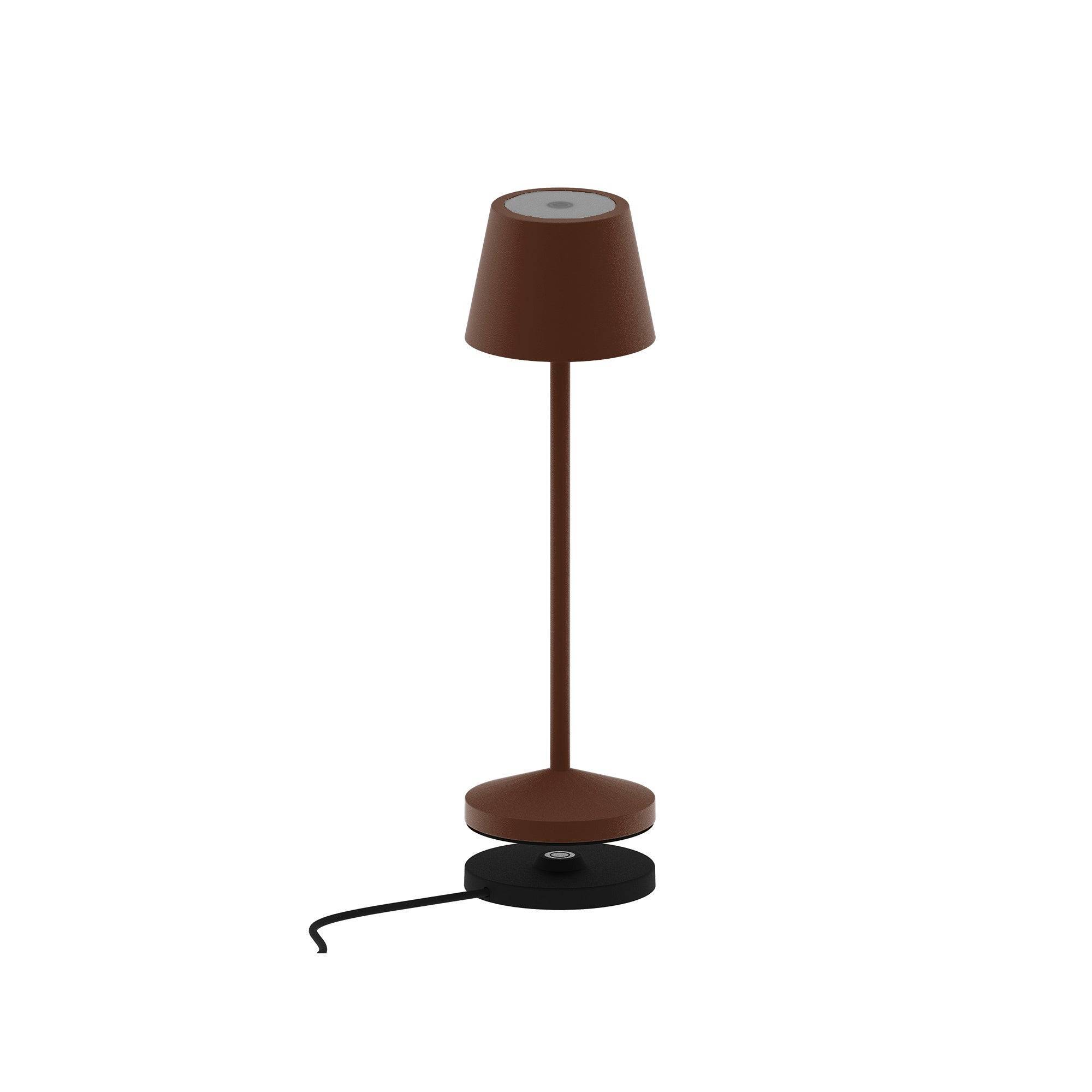 Lumisky - Lampe de table sans fil EMILY Rouille H25cm - Image 8