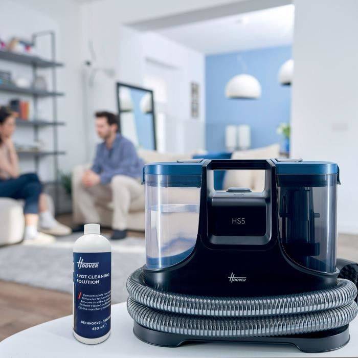 Nettoyeur détacheur à eau portable HS500 011, 400 W, 10 000 Pa, réservoir 1,5 L, accessoires vitres, HOOVER - Hoover - Image 8