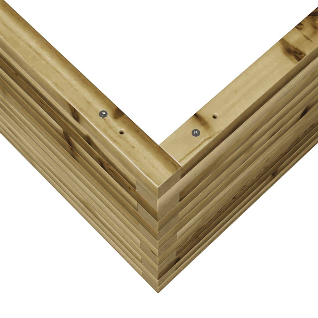 Vidaxl - Jardinière 80x80x45,5 cm bois de pin imprégné vidaXL 847262 - Image 4