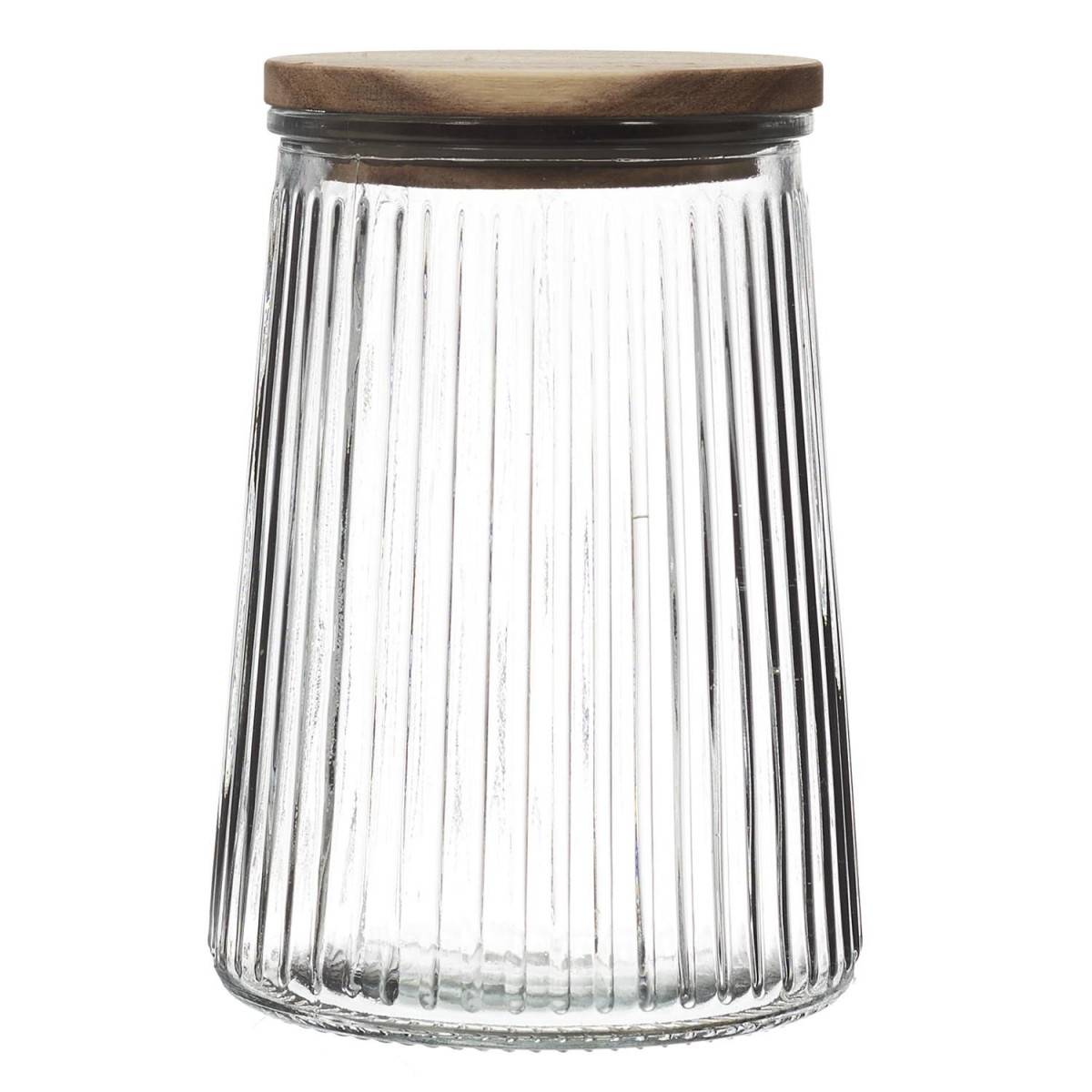 Bocal De Conservation En Verre Paris Prix - Capacité 110 Cl, Hauteur 21 Cm - Transparent, Neuf