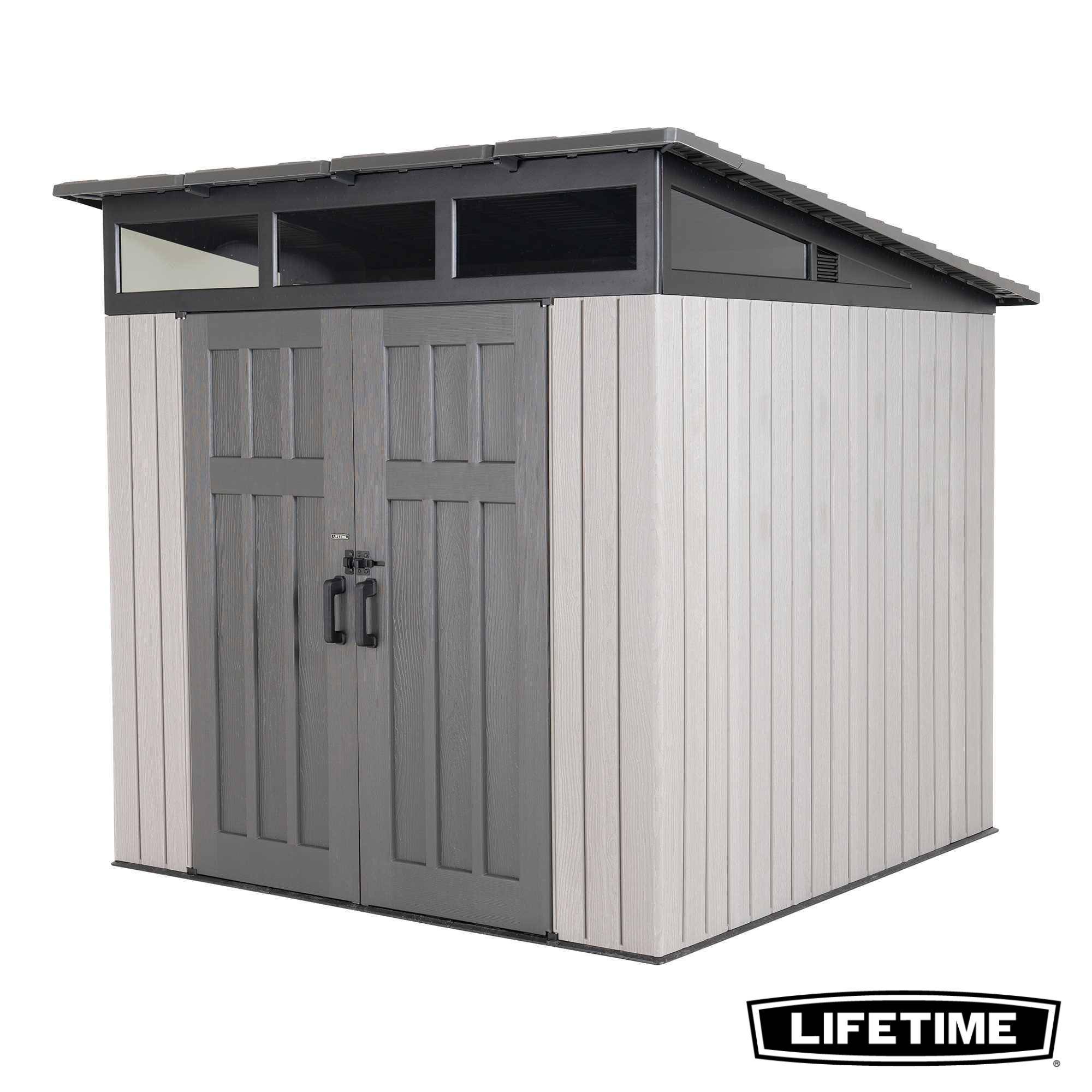 Lifetime - Abri de jardin résine 2.54x2.54m Modern LIFETIME #60336