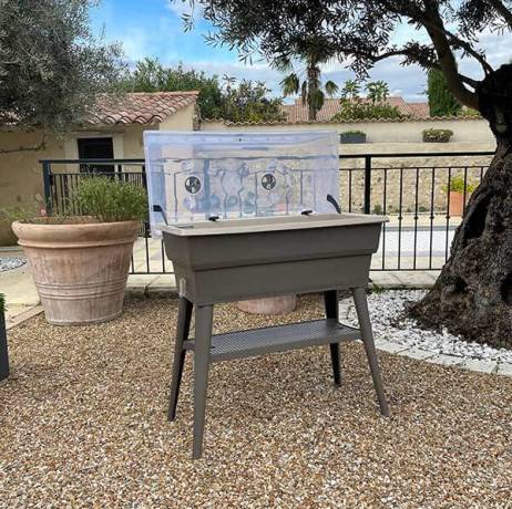 Mv Industries - Jardinière Calipso combi 40 litres, Couleur Gris/Gris Souris - Image 7