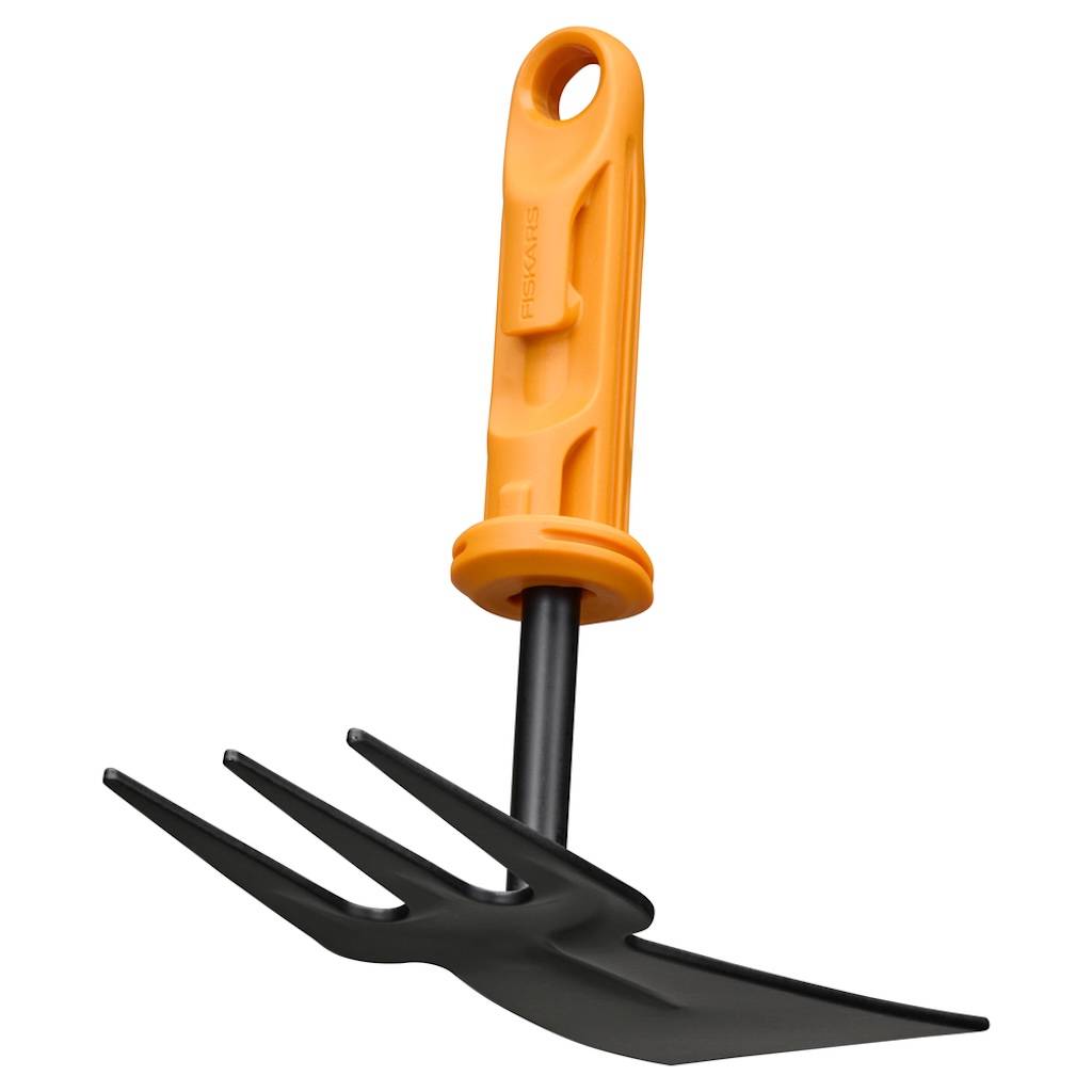 Fiskars - Binette double - OneClick 5 cm - désherber et ameublir les plates-bandes - Image 1