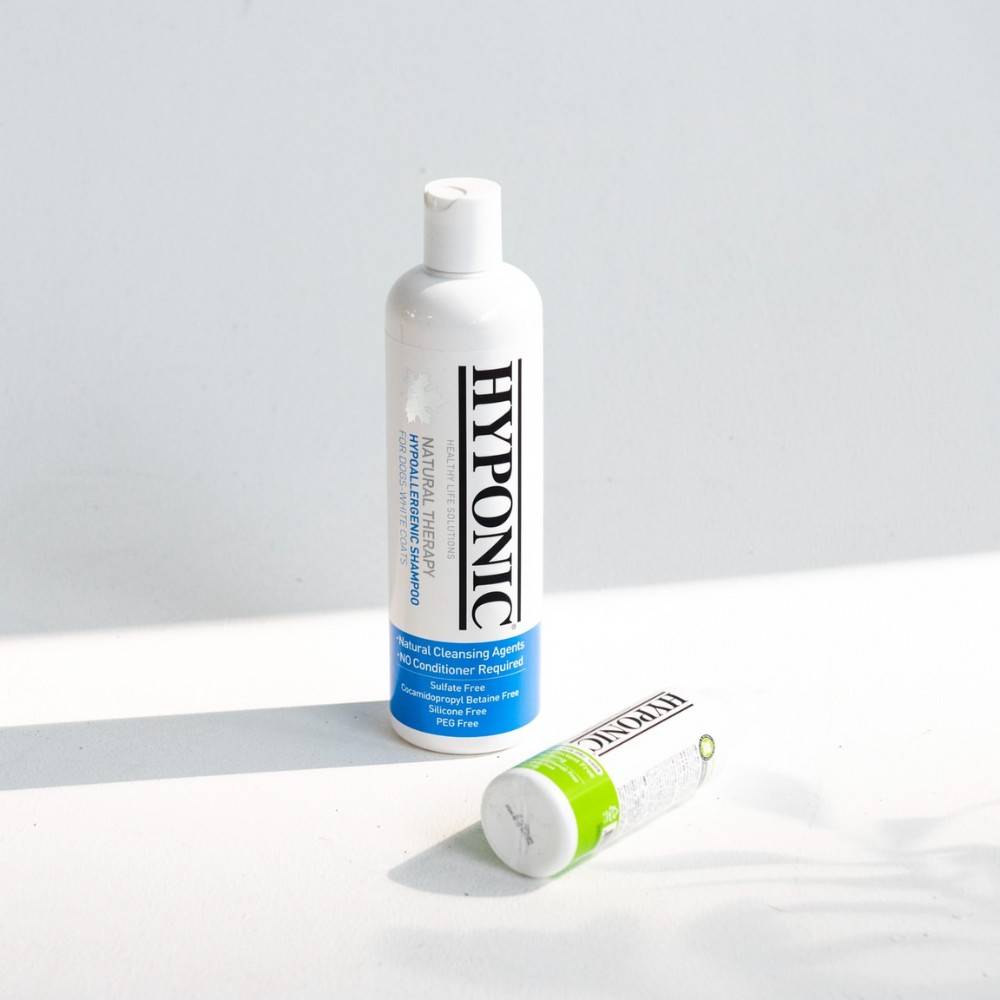 Shampoing pelage blanc hypoallergénique 300 ml HYPONIC - Image 5